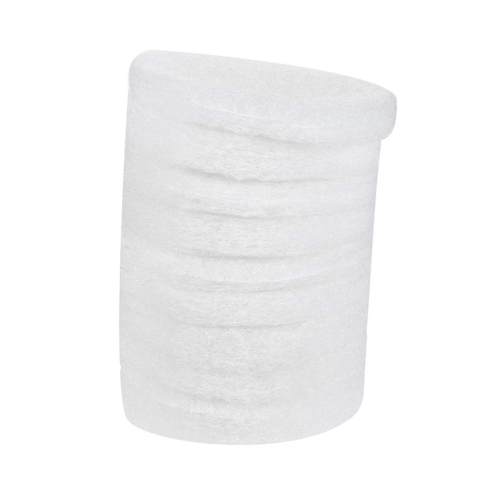 Sponge Filter Pack For Aquariums Great For Aquarium Maintenance 10Pcs White High Elastic Compression Technology