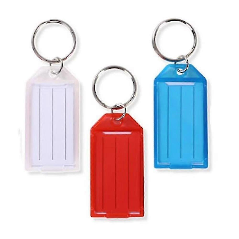 2025 Key Tags, Key Fobs Labels Key Rings Name Tags Key Label Tags With Split Ring Key Tags Paper Plastic Key Tags With Labels Heavy Duty For Luggage
