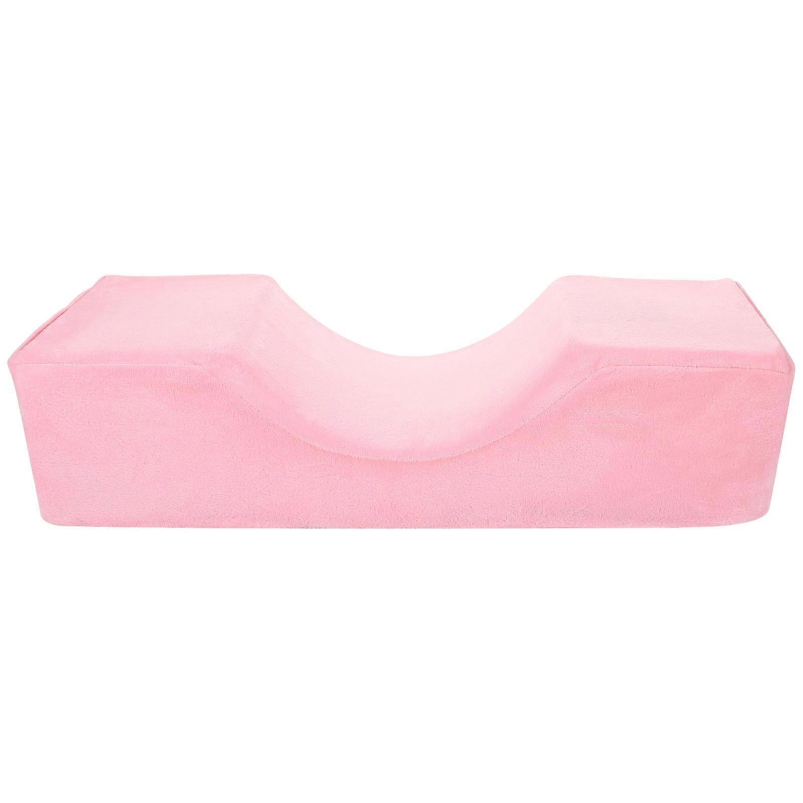 Lash Extension Pillow For Beauty Salon And Home Use Ergonomic Pink Memory Foam Design With Comfort 1Pack
