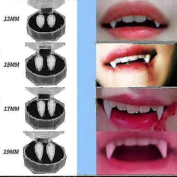Barsinfi Vampire Teeth / Dentures, 3 to 3 sizes