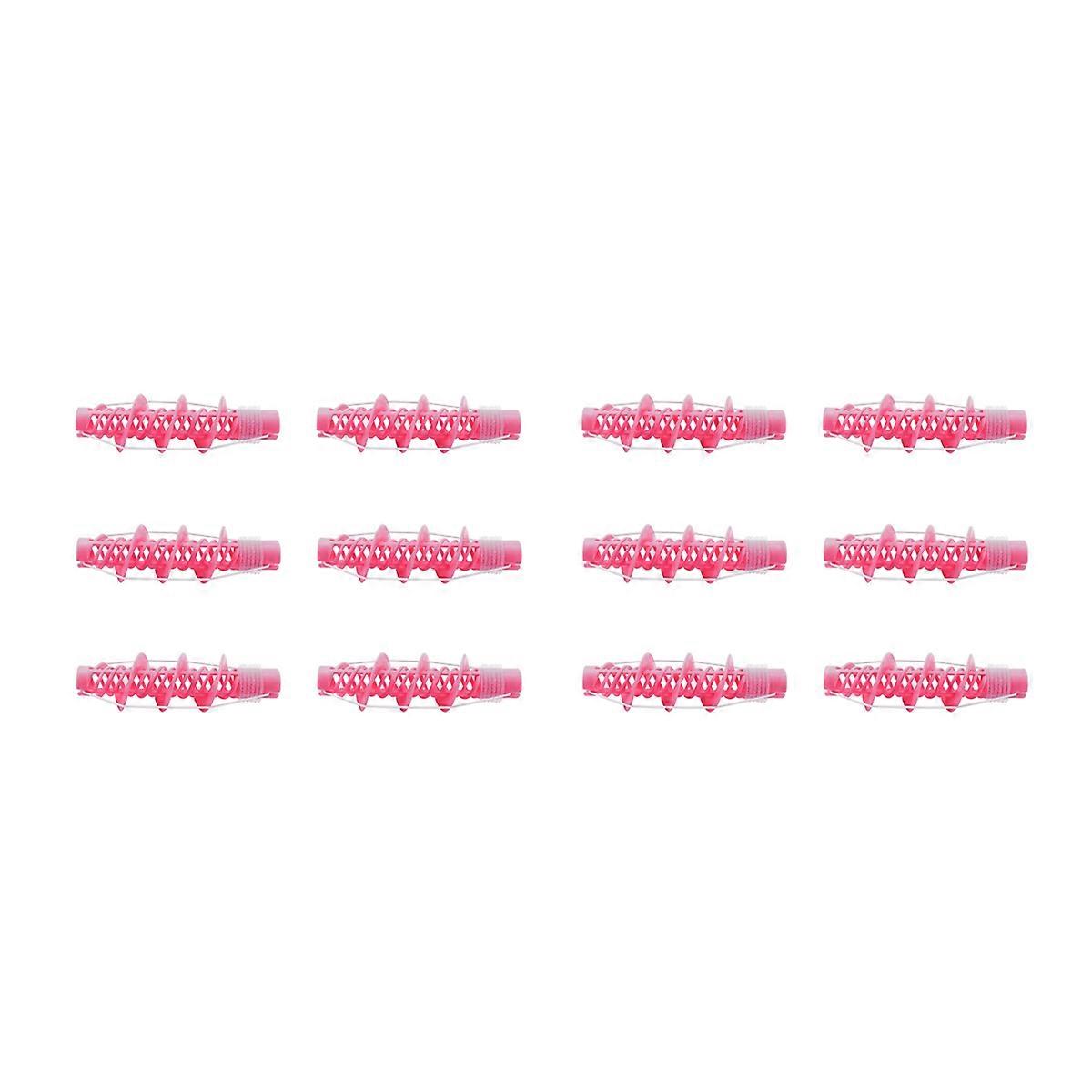 12Pcs Hair Styling Tools Hair Care Natural Big Wave Curls Rollers Curlers Curling Styling Tool
