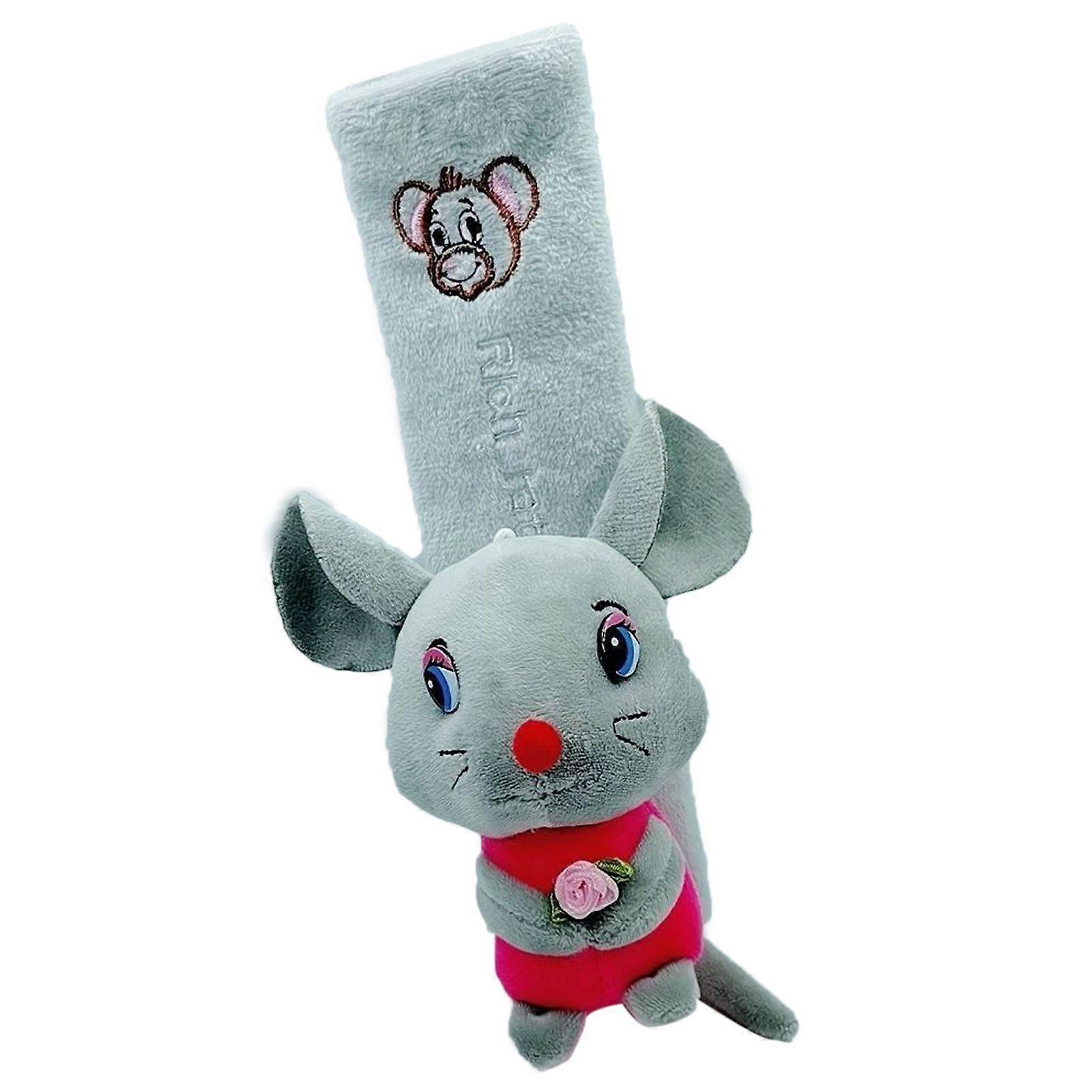 漫画の車のシートベルトカバー23cmソフトぬいぐるみの安全クッション