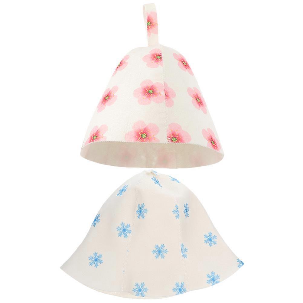 Comfortable Bath Hats, Premium Felt for Spa Activities, Easy Hang and Store Feature