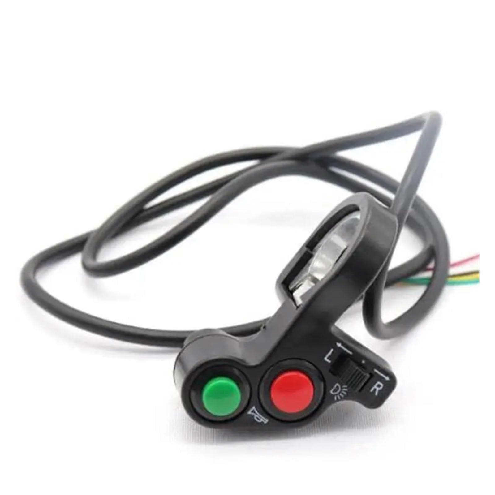 Ignition Switch Motorcycle For 7/8 Inch Handlebar With Horn Turn Signals Lights Controller