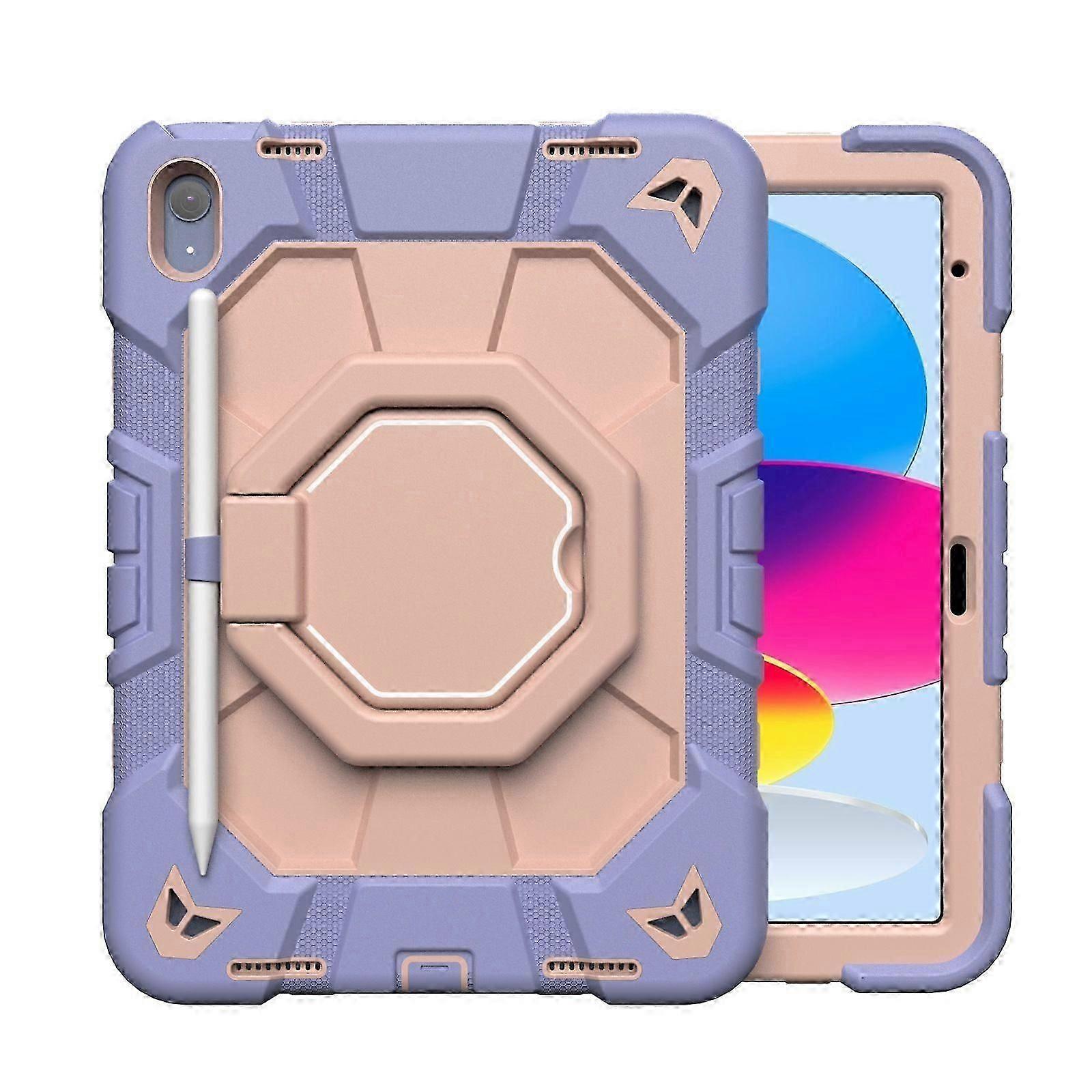 For ipad 10 Generation 10.9 in Tablet Case With Stand Black