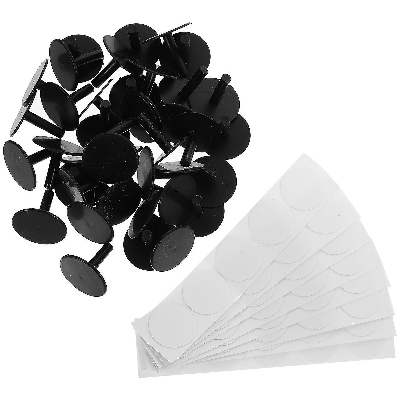 Storage Holder Plastic Display Rack 40Pcs For Car Decoration Featuring Hook And Loop Design Perfect For Display