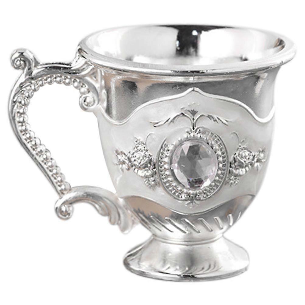 Here's a polished product description for your vintage style alloy goblet:
**Vintage Style Alloy Goblet – Sturdy Metal Cup for Toasting, Home,