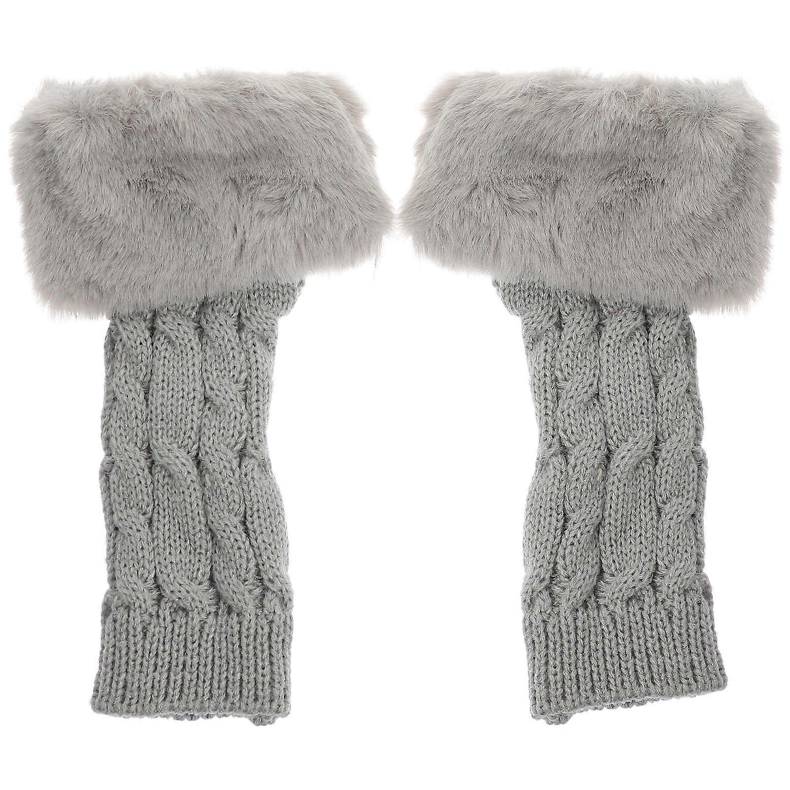 Washable Fingerless Arm Sleeves for Winter Warmth – Comfortable, Ergonomic Design for Indoor & Outdoor Activities