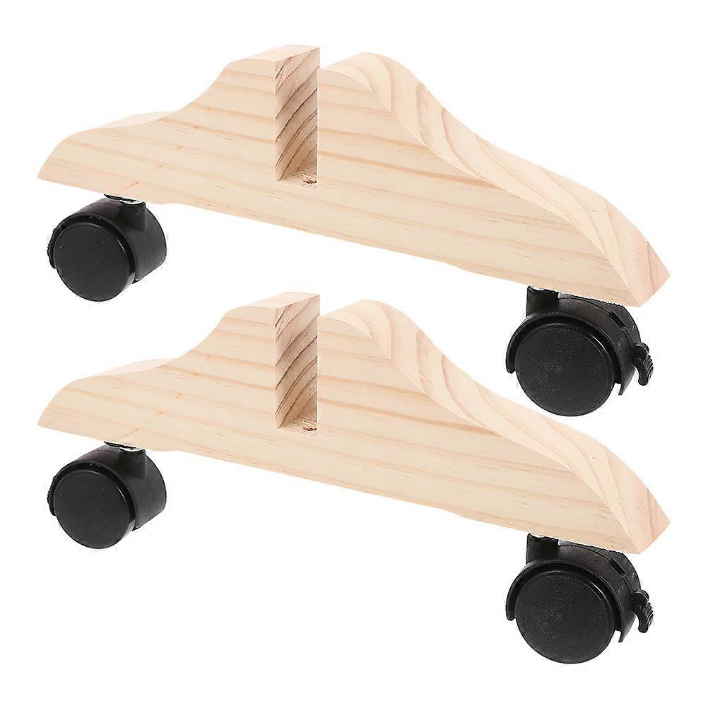 Wooden Room Divider Stand with Movable Wheels   Elegant Privacy Screen Support Base for Versatile Use and Easy Room Layout Adjustments