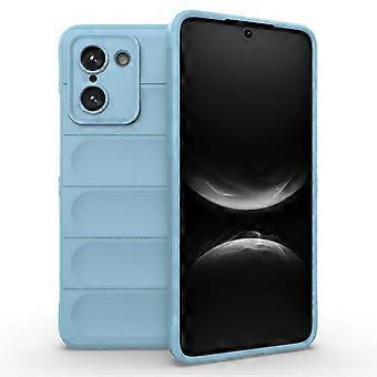 For OnePlus Nord CE5 5G Ace 5 Racing 5G Phone Case Drop-proof Soft TPU Rugged Phone Back Cover (Light Blue, Light Blue)
