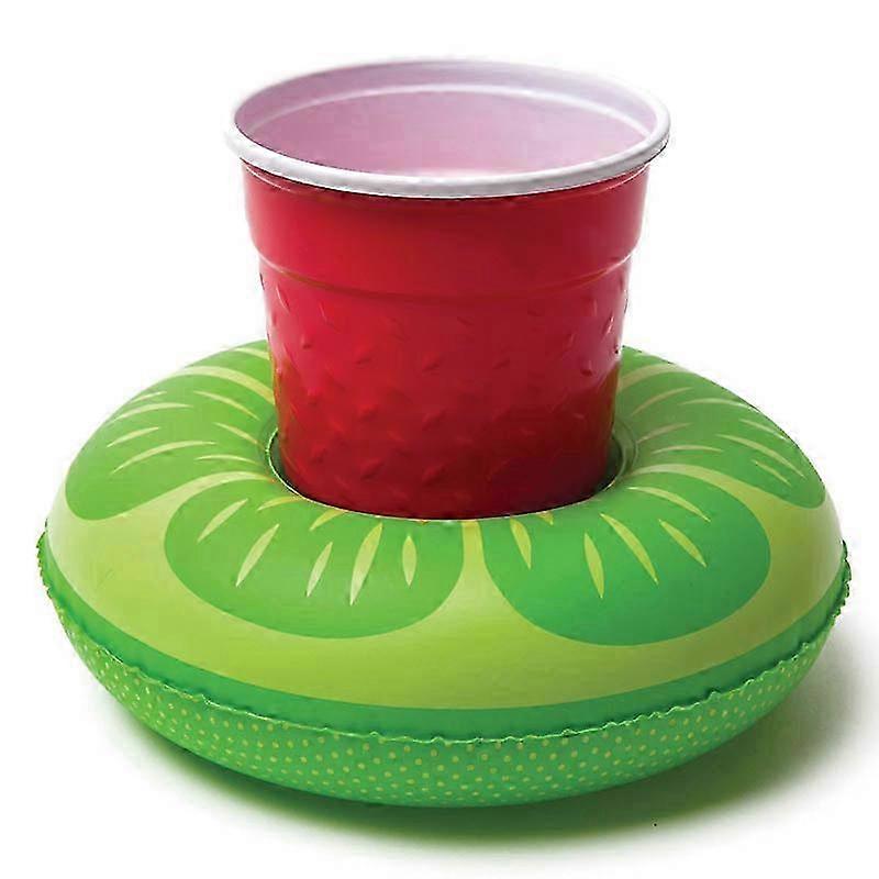 2025 mignon jouets gonflables boisson peut support parapluie flottant en PVC pour piscine baignade plage fête