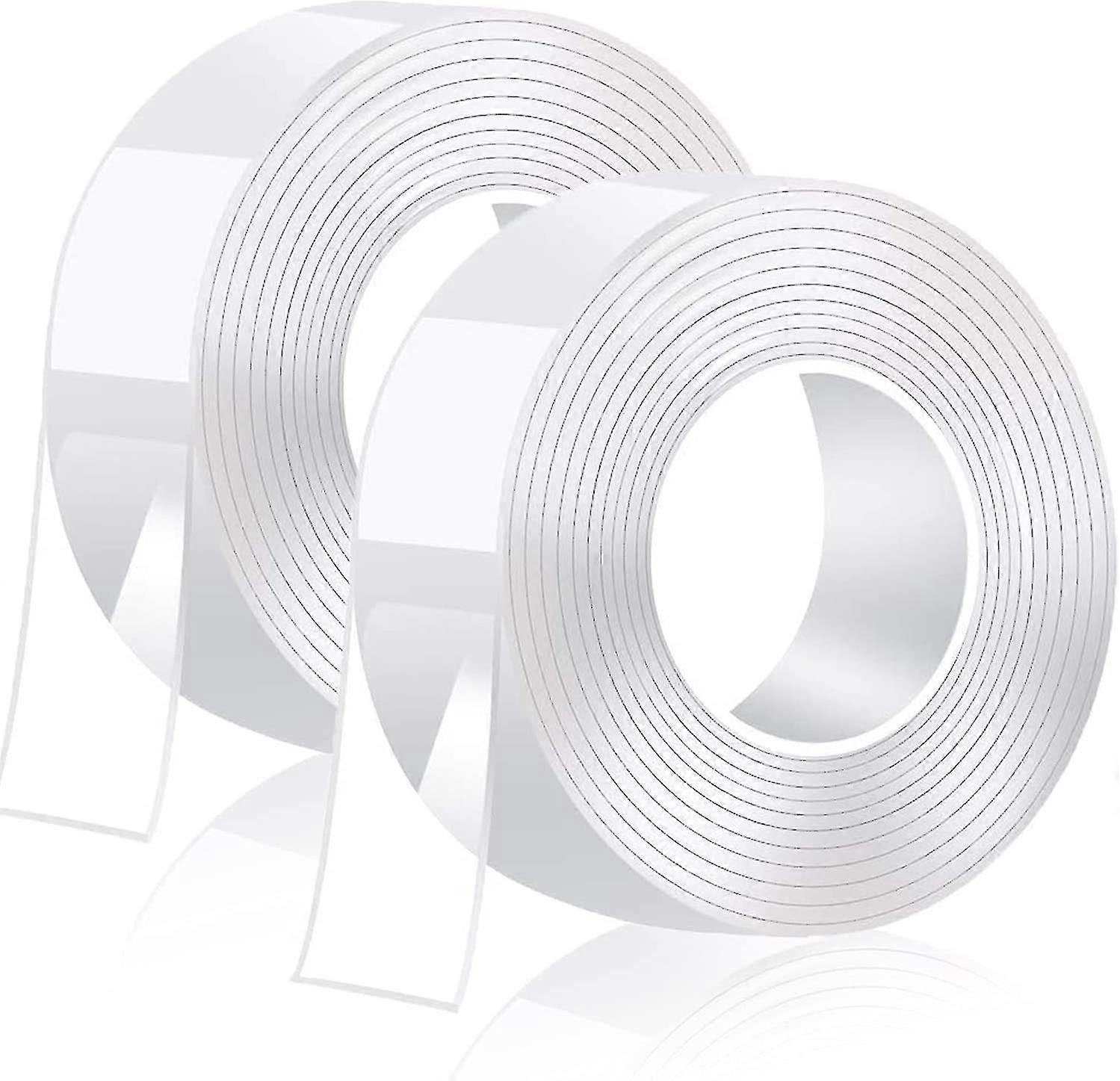 10m Double Sided Extra Strong Transparent Traceless Nano Tape Powerful