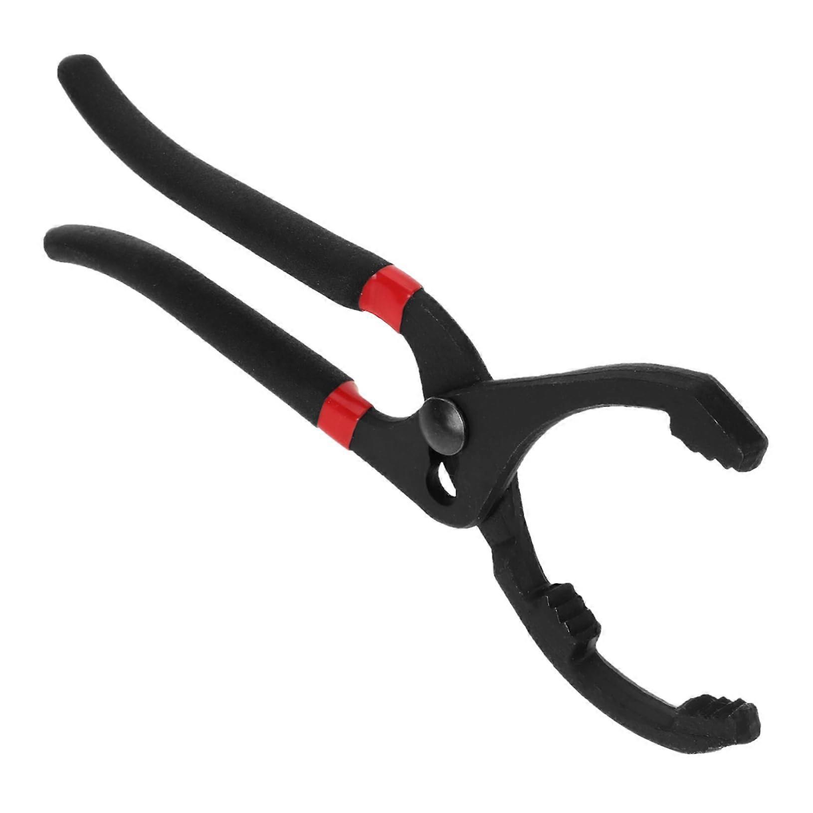 Oil Filter Wrench Adjustable For Car, Heavy-Duty Chrome Vanadium Steel Pliers For Oil Change Tool, Universal Fit