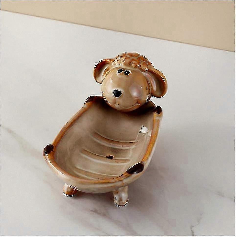 Ceramic Soap Dishes & Holders for Bathroom Storage