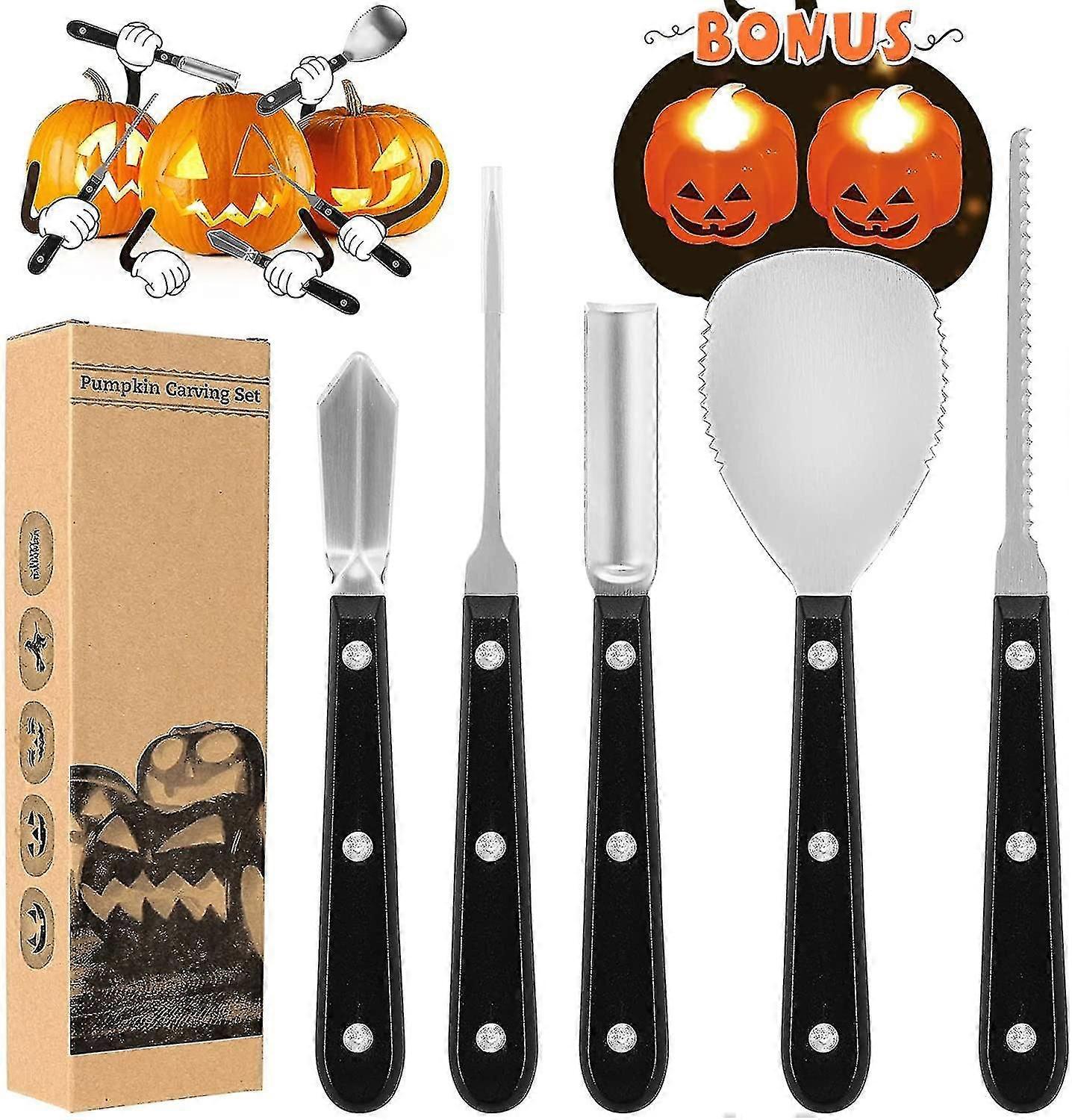 Kürbis carving tools Set