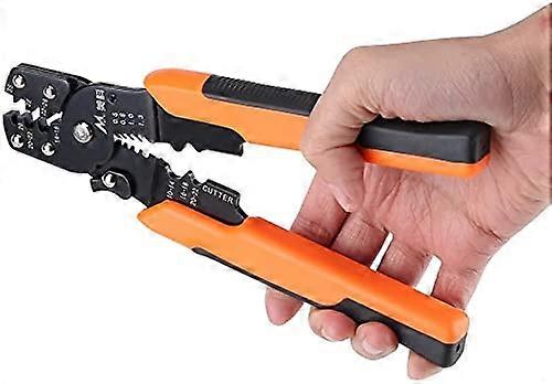 MultiToolWire Stripper Cutter Electrician Hand ToolWire Strippers for Solid and Stranded Wires MC051015, Length 185MM Other Garden Tools