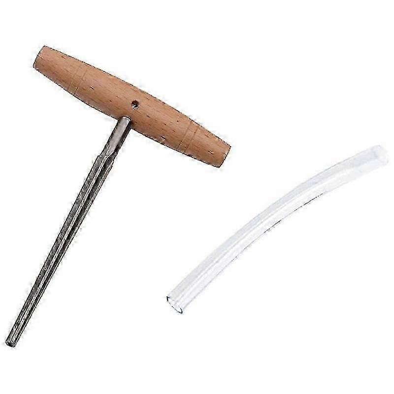 Violin Peg Hole Reamer 1:30 Taper Wood Handle for 3/4 4/4 Violins Luthier Tool