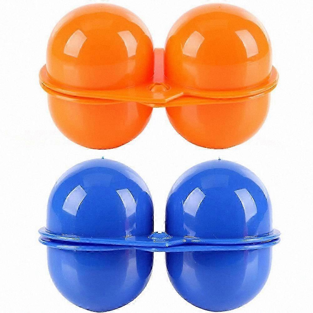 Foldable Egg Storage Tray Set of 2 - Compact Protective Holder for Eggs