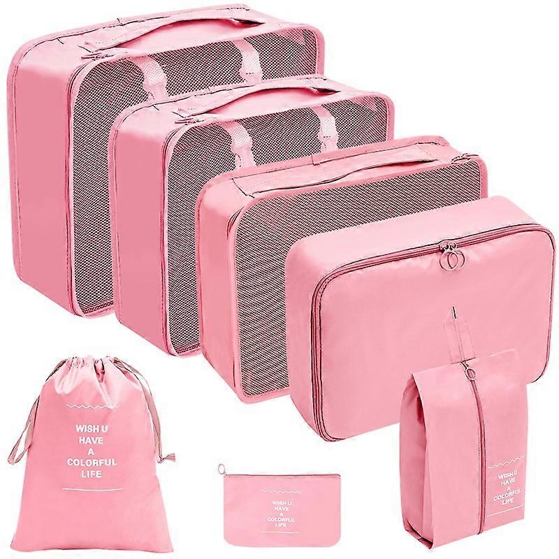 Travel storage bag sets with various styles, foldable, portable and easy to store