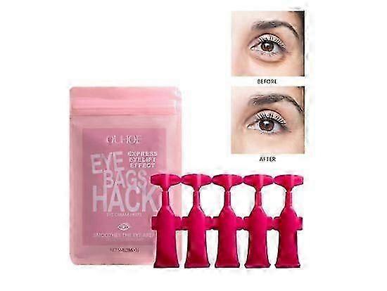 Express Eyelift for Bags & Wrinkles - 2-Minute Visible Smoothing | Invisible Flex Film Technology for 10-Hour Effect | 5 Resealable Mini Tubes New Arr