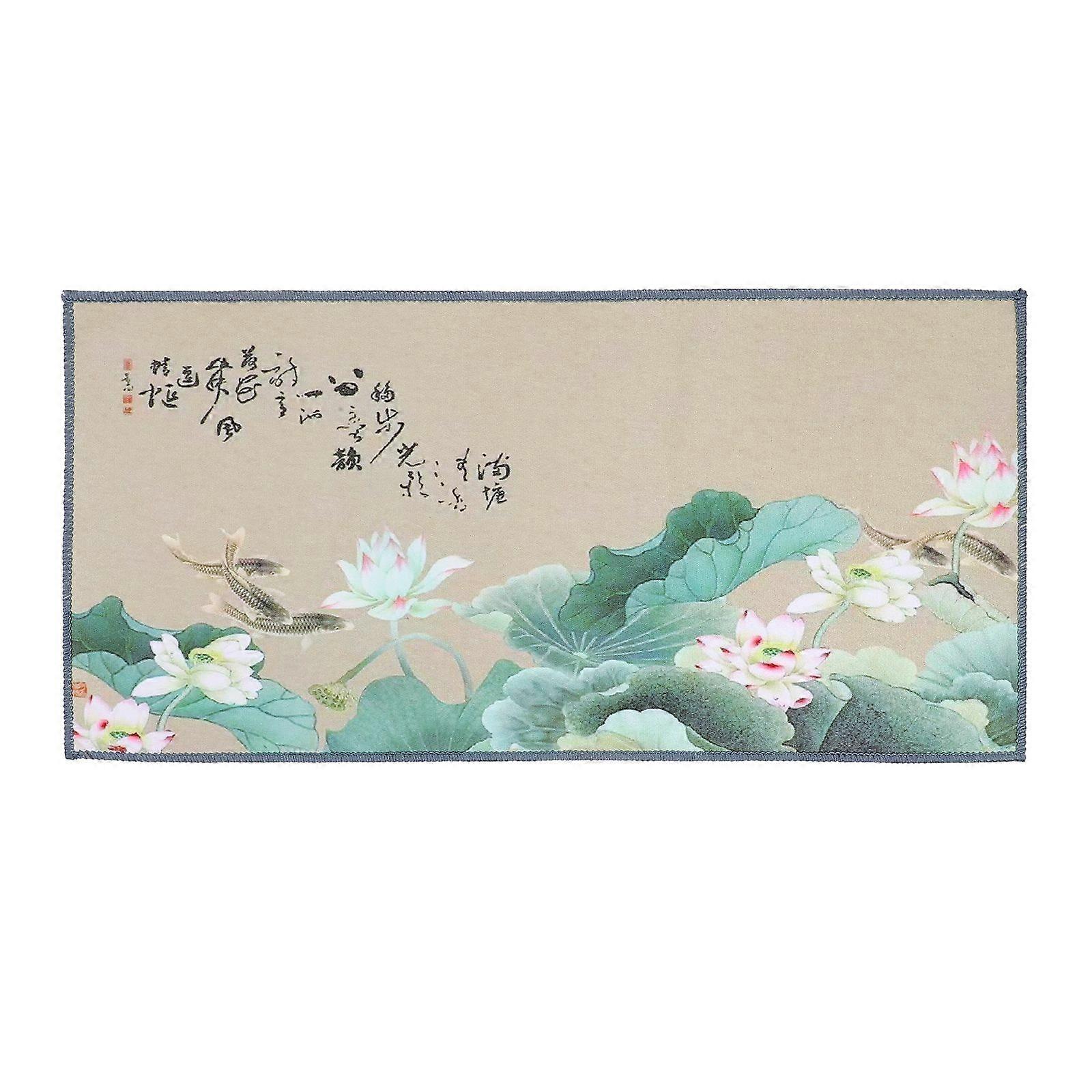 1pc High End Tea Napkin Water Absorption Tea Towel Kung Fu Tea Table Cloth