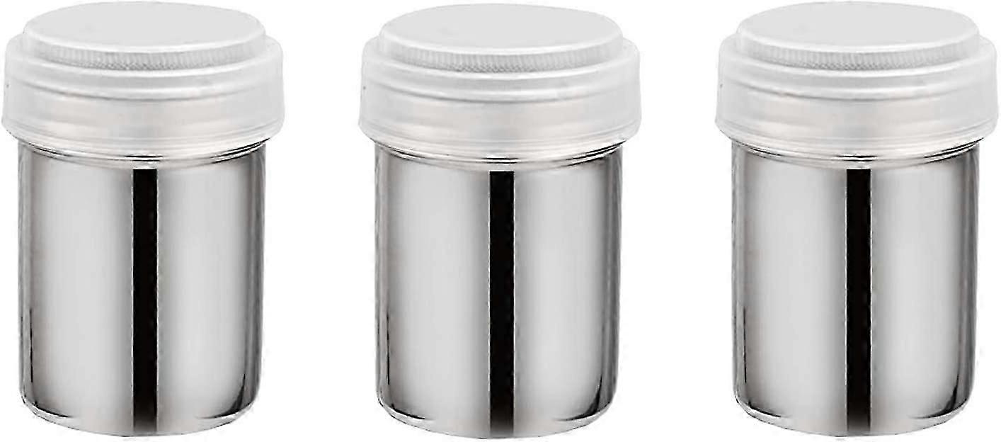 3-Piece Duster Set with Mesh Seasoning Jar and Pepper Baking Tool