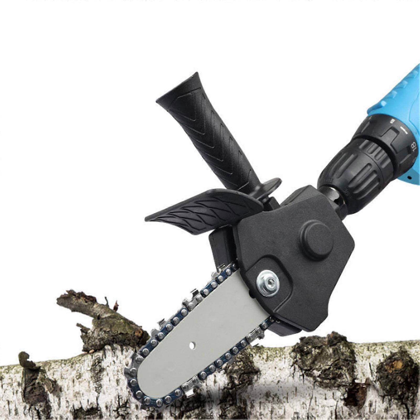 4 Inch Electric Chainsaw Attachment Kit Portable Drill Adapter