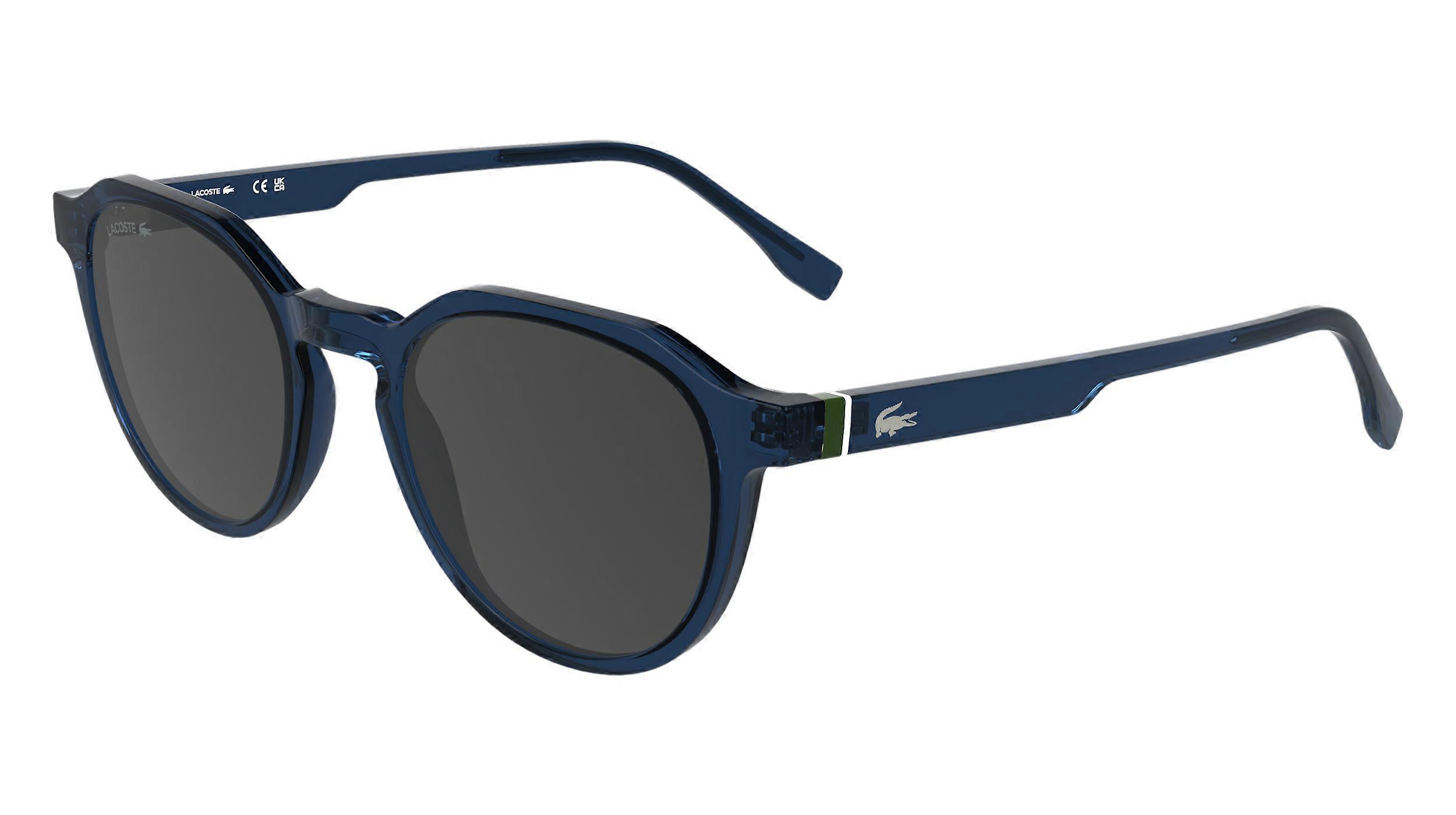 Sunglasses LACOSTE L6052S N 410 TRANSPARENT BLUE 51/21/145 MALE
