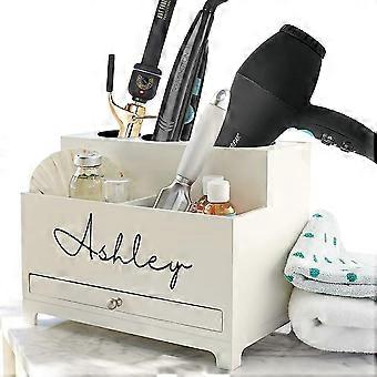 OnDisplay Makayla Deluxe Hair Tool and Accessory Organization Station (Personalized)