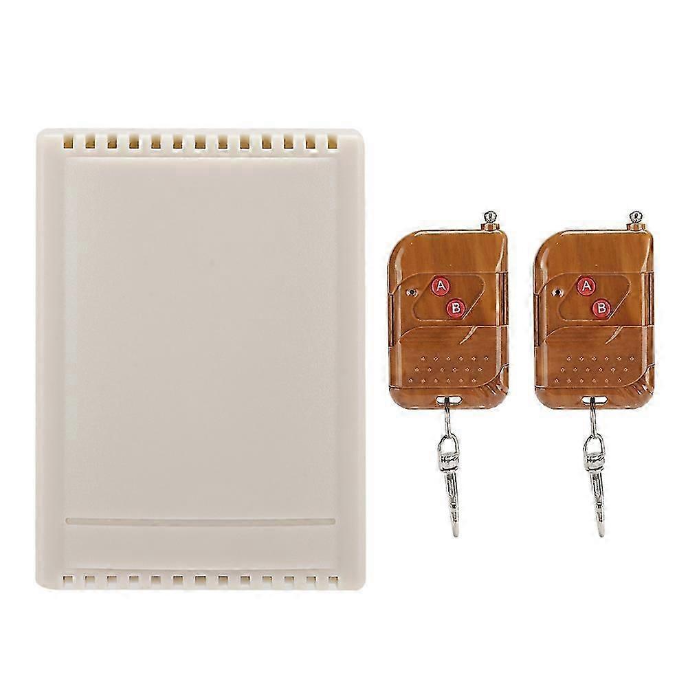 Smart 2-Channel Remote Control Switch Kit, High Sensitivity, Easy Installation