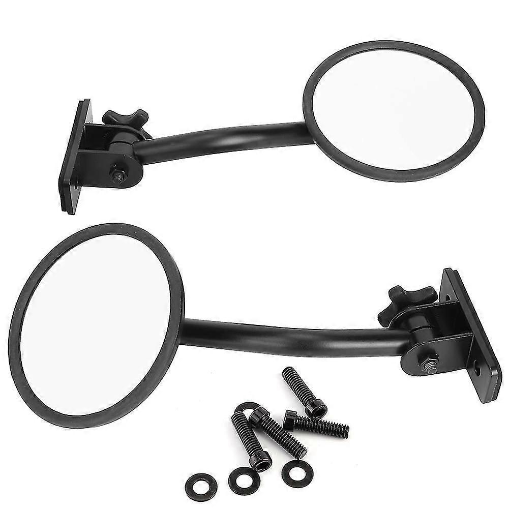 Wing Mirror,Rounded Rearview Wing Mirror Rearview Mirror Side Mirrors Built Suitable for Precision