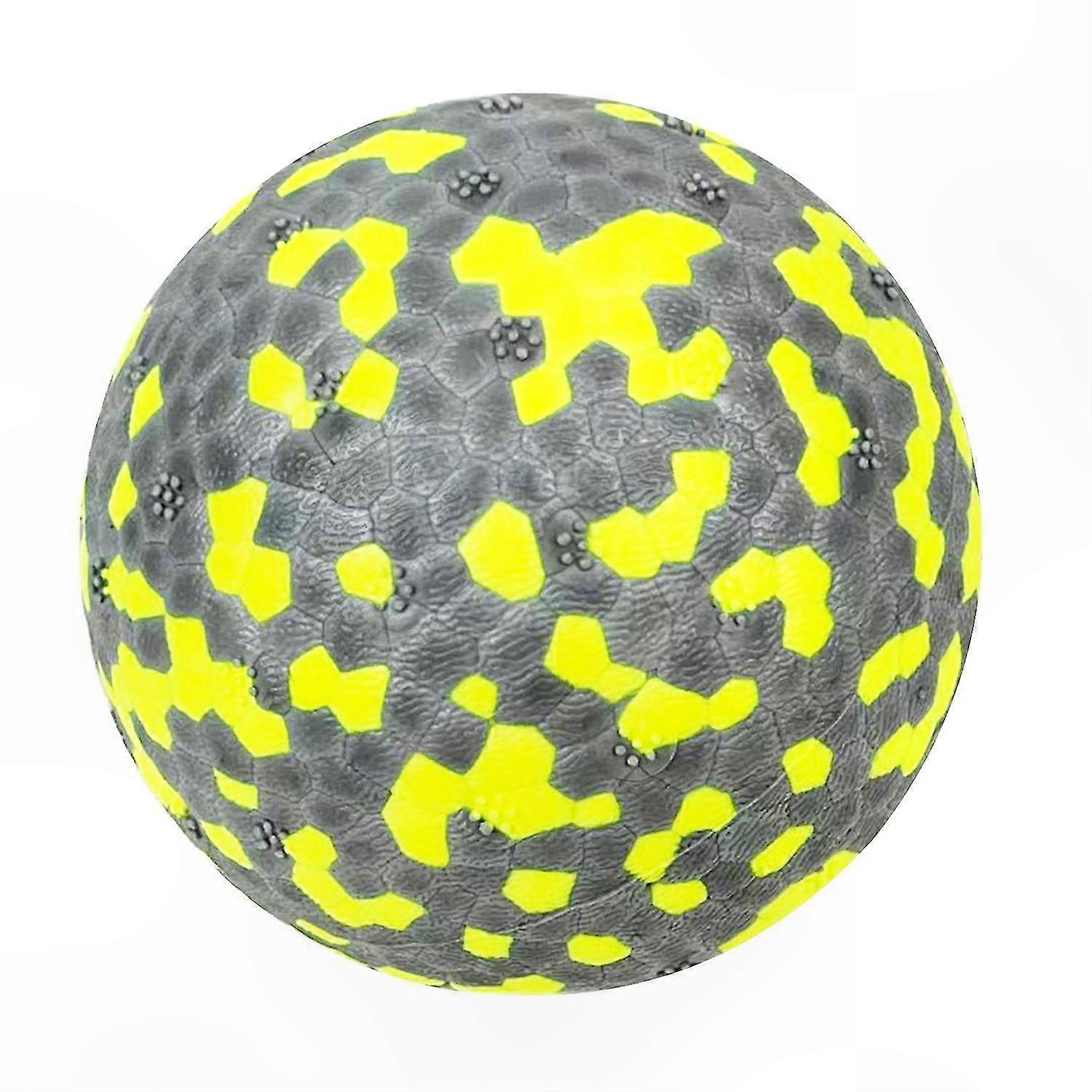 Interactive Dog Toy Ball with 3D Texture for Aggressive Chewers and Stress Relief High Elasticity Playful Pet Accessory