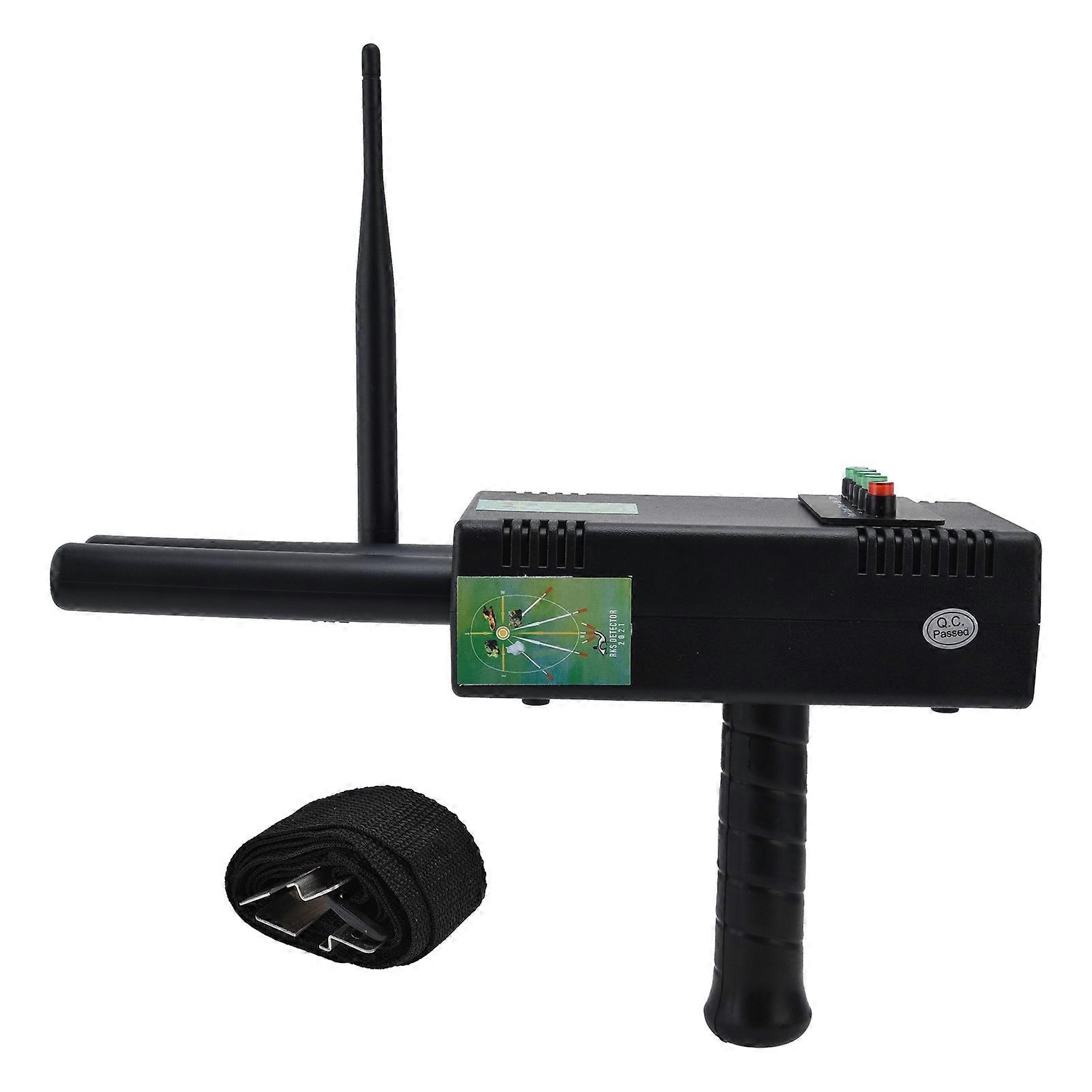 Integrated Metal Detector 1200m Range 25m Depth Black UK Plug