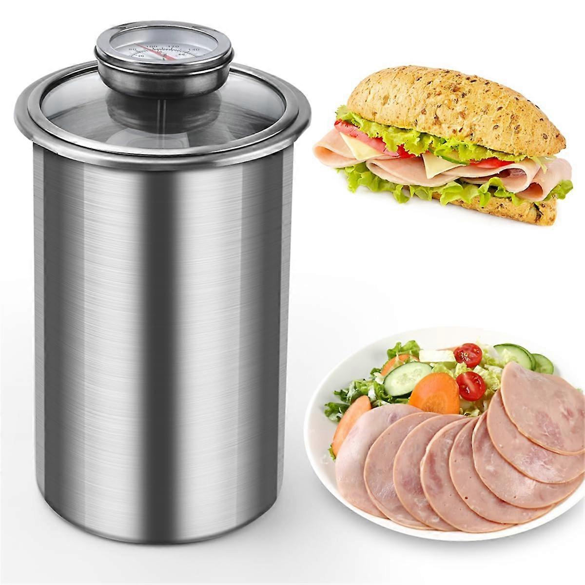 Ham Maker Meat - Stainless Steel Lunch Meat Maker for Making Your Own Healthy Homemade DeliMeat