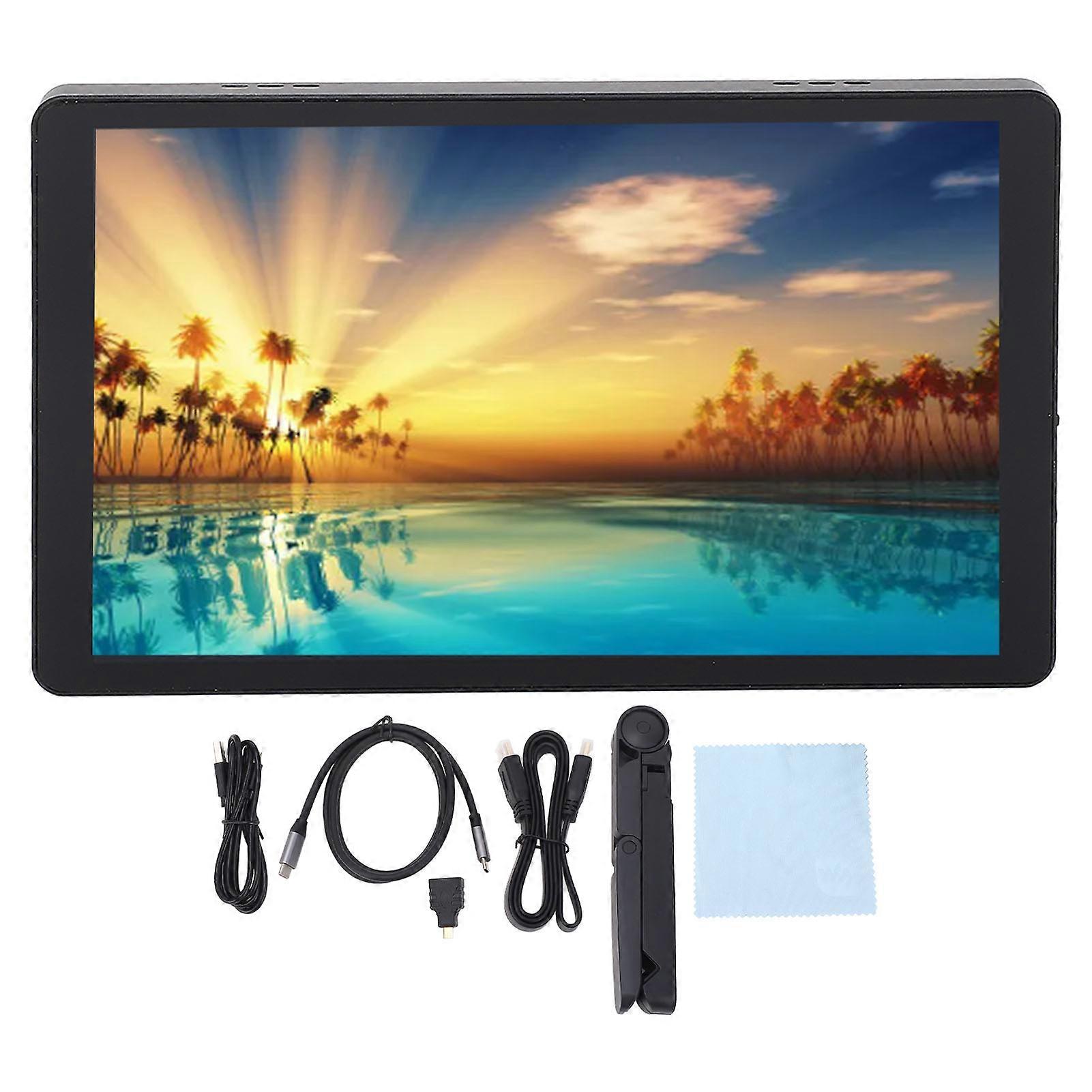 7 Inch Capacitive Touch Screen 1280x800 Display for RPi Laptop Phone with Tempered Glass