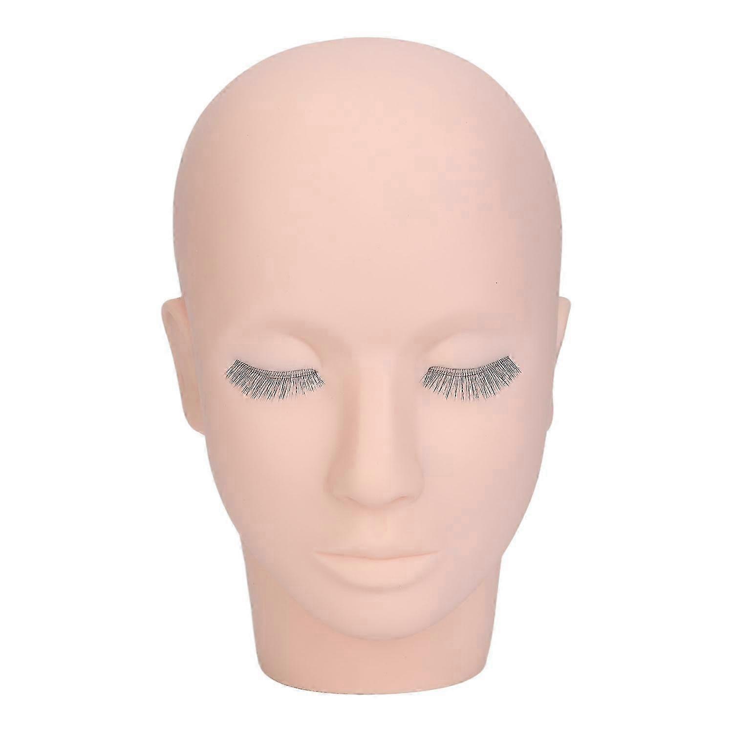 2025 Eyelash Mannequin Head 3 Layers High Density Lash Extension Makeup Practice Head Embedded Layered Si