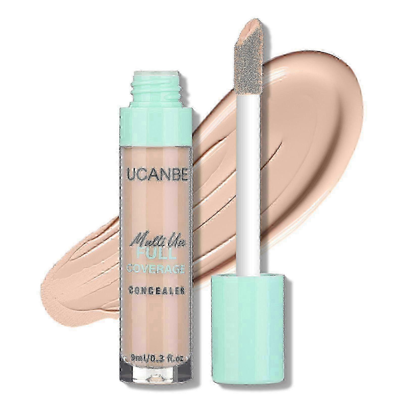 Liquid Concealer Stick, Conceals, Covers, Highlights, Medium to Full Coverage Hydrating Color Corrector Face Makeup for Under Eye Dark Circles, R