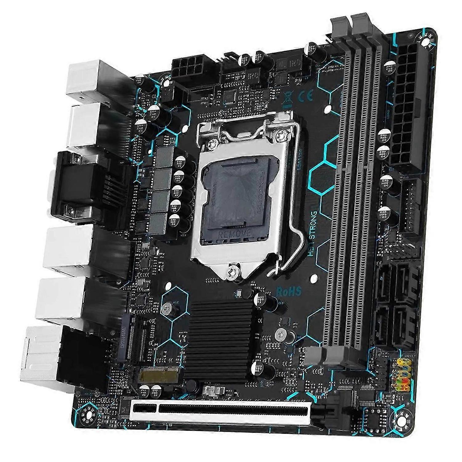 Neu H97 STRONG LGA 1150 Motherboard für Intel Core i7/I5/I3/E3 DDR3 Mini-ITX VGA/HDMI/DP/COM Dual LA