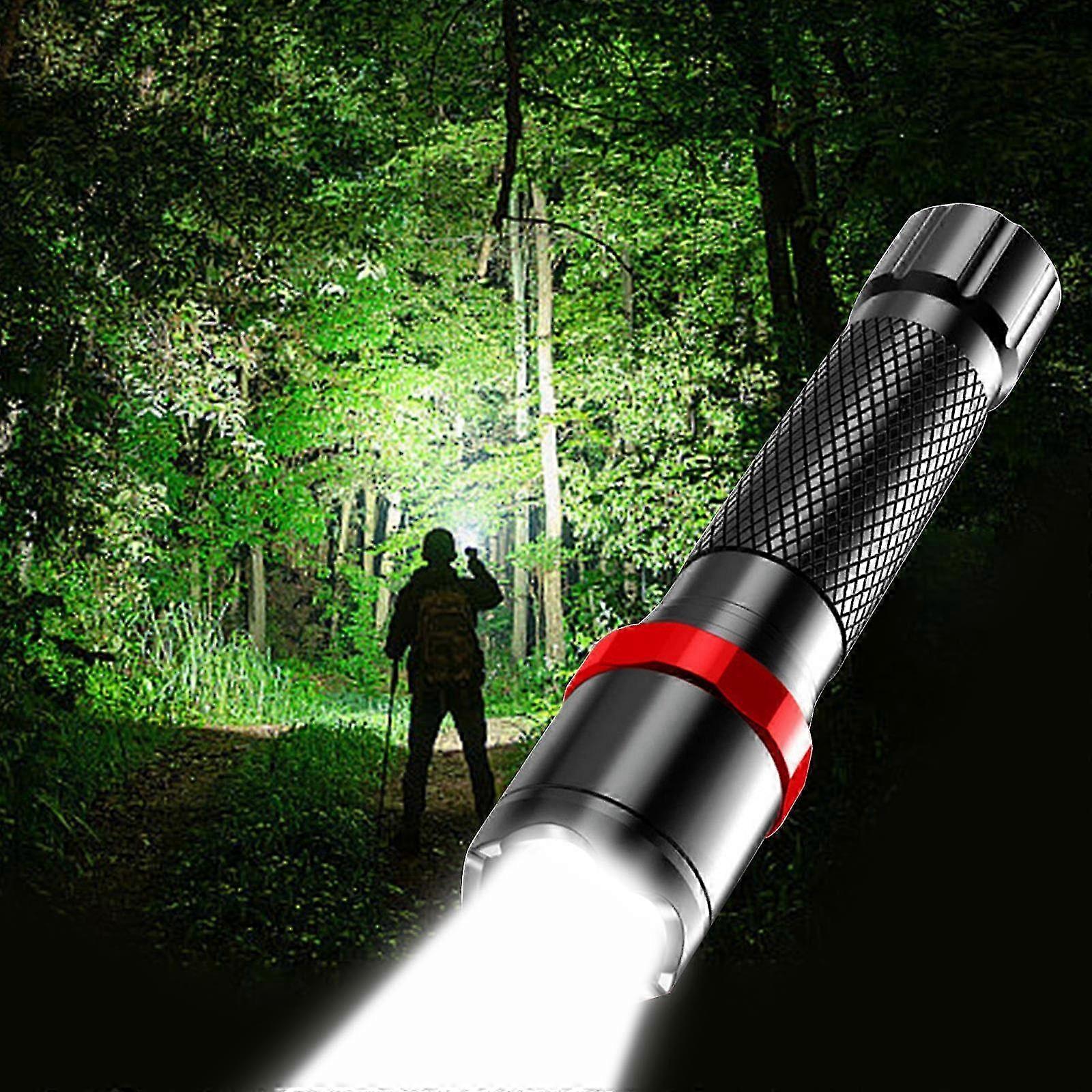 Outdoor Strong Light Long Range Multi Functional Rechargeable Telescopic Outdoor Emergency Flashlight GG 2025