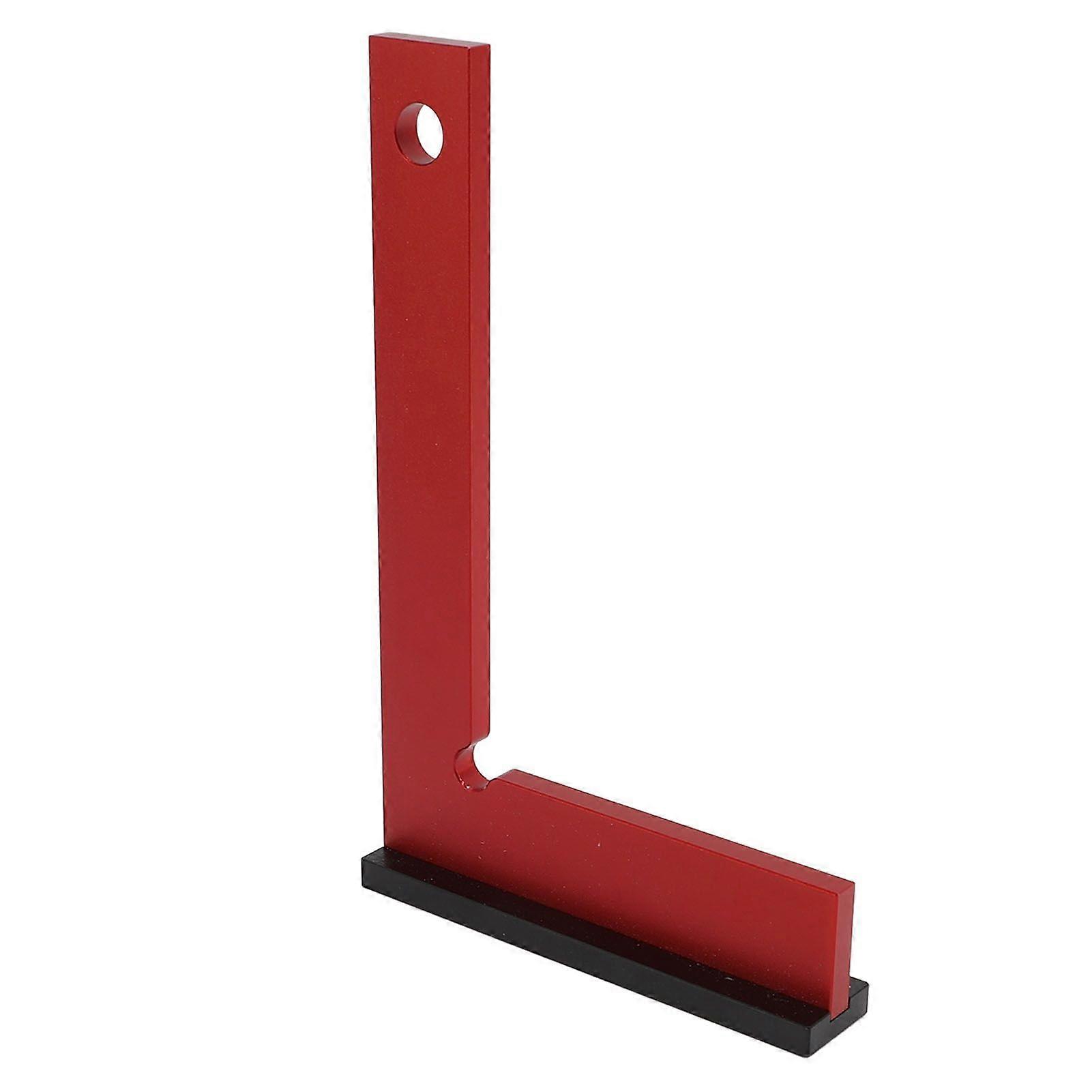Machinist Square Aluminium Alloy 90 Degree Right Angle L Type Testing Measuring Tool for Woodworking