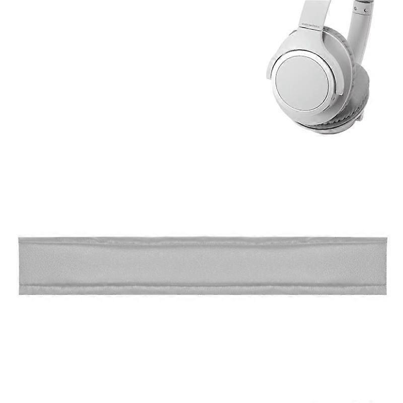 2st öronkuddar för ATH-SR30BT grå läder huvudband