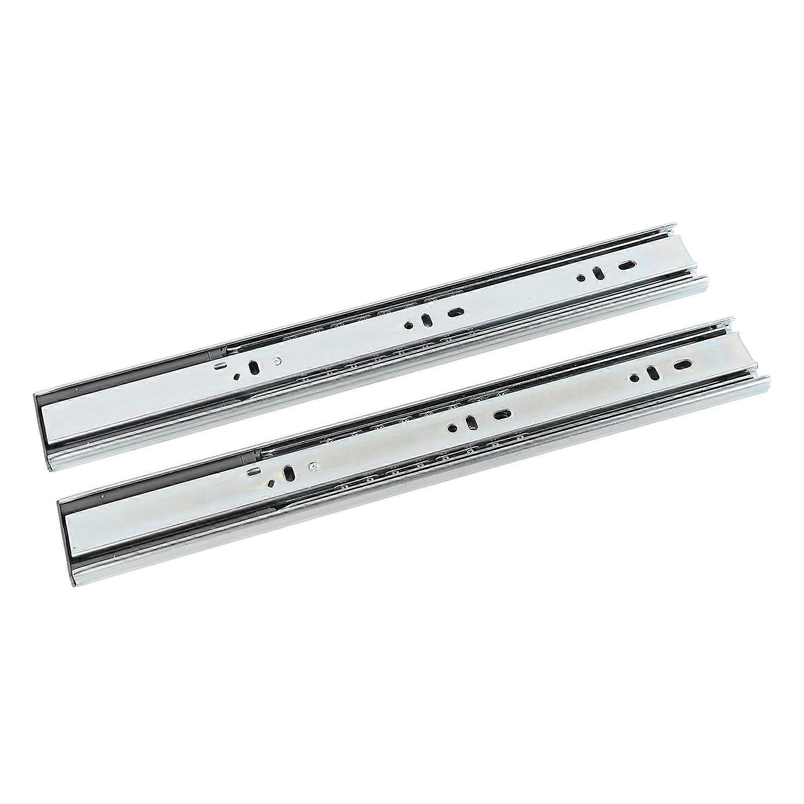 14in Side Mount Drawer Slides Cold Rolled Steel Quiet Smooth Rails