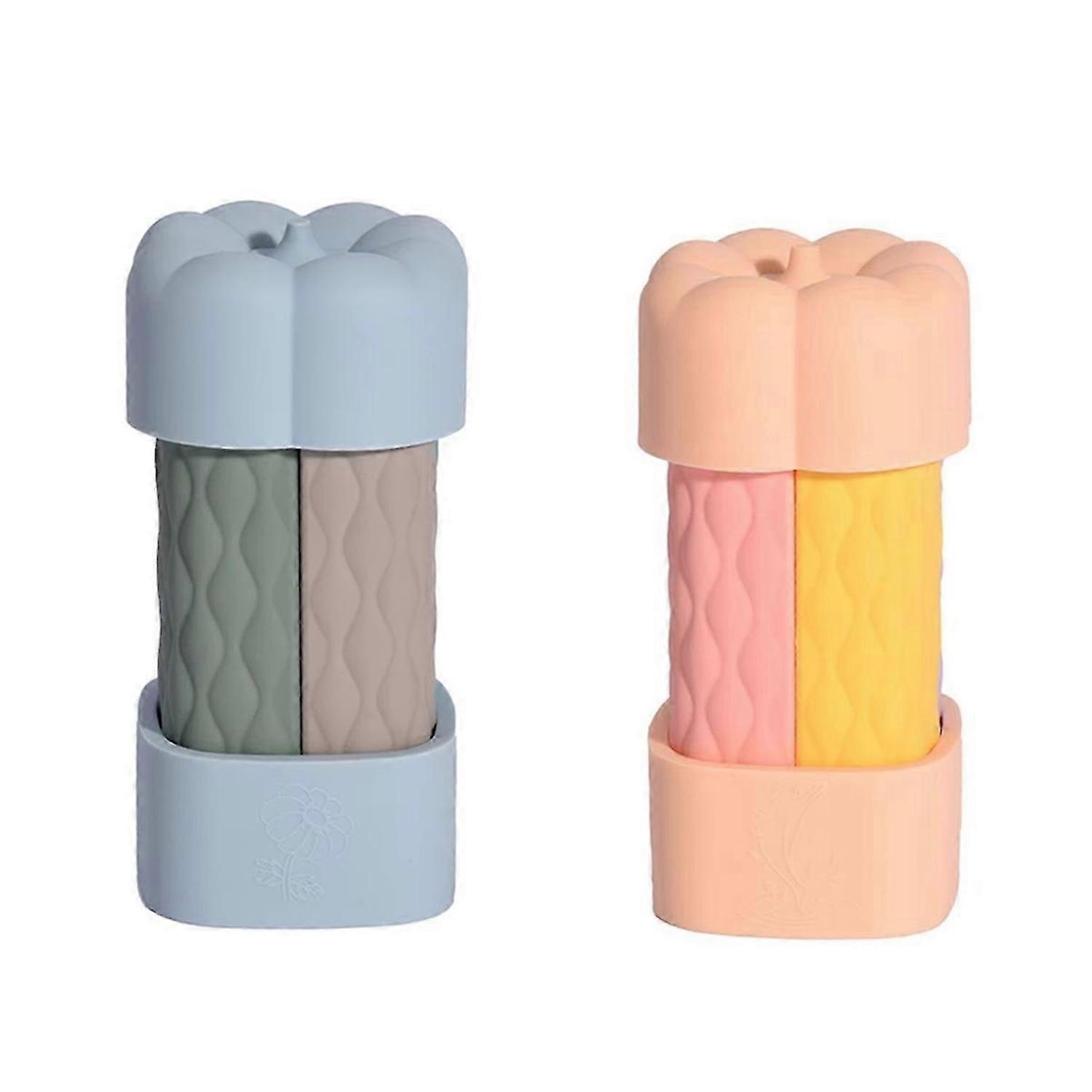 Silicone Travel Bottles Set Leak Proof Squeezable Containers