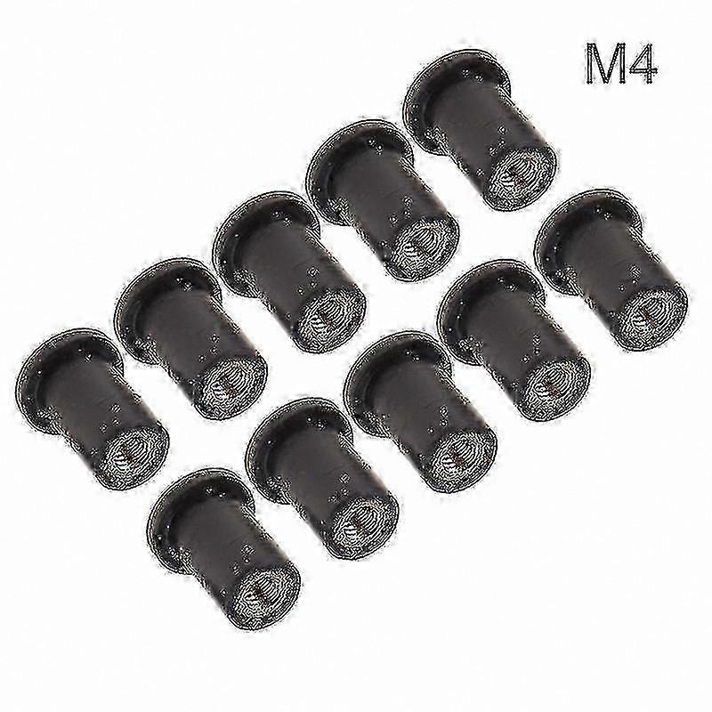 10-Pack Motorcycle Mounting Hardware with Rubber Well Nuts for Windshield Fairings in the UK