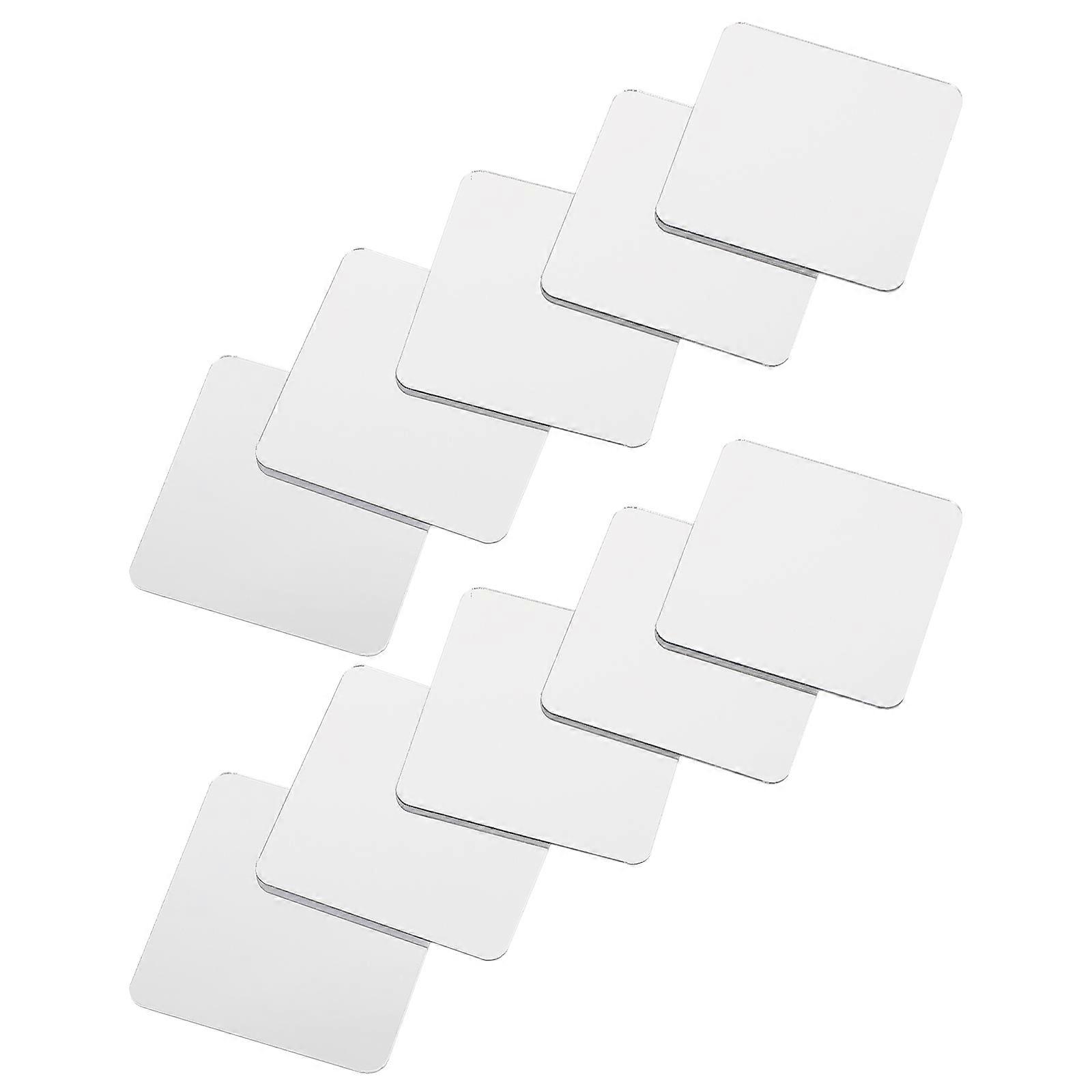 Mirror Sheets Acrylic Square Mirror Stickers for Home Use 20Pcs Set