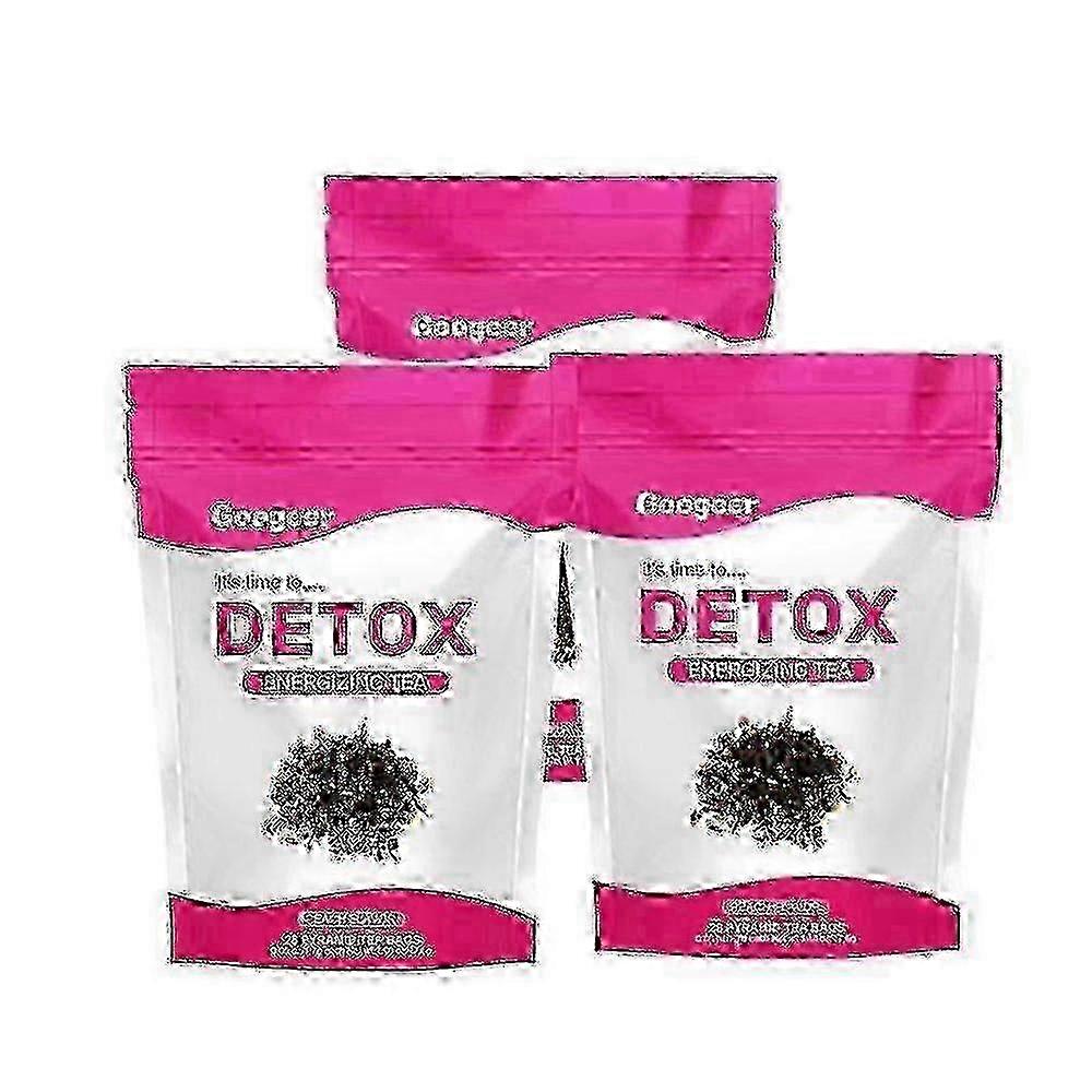 3 件装排毒茶,最佳 Lulutox 排毒茶,全天然 Lulutox 茶,帮助腹胀、便秘和皮肤健康,袋装通用