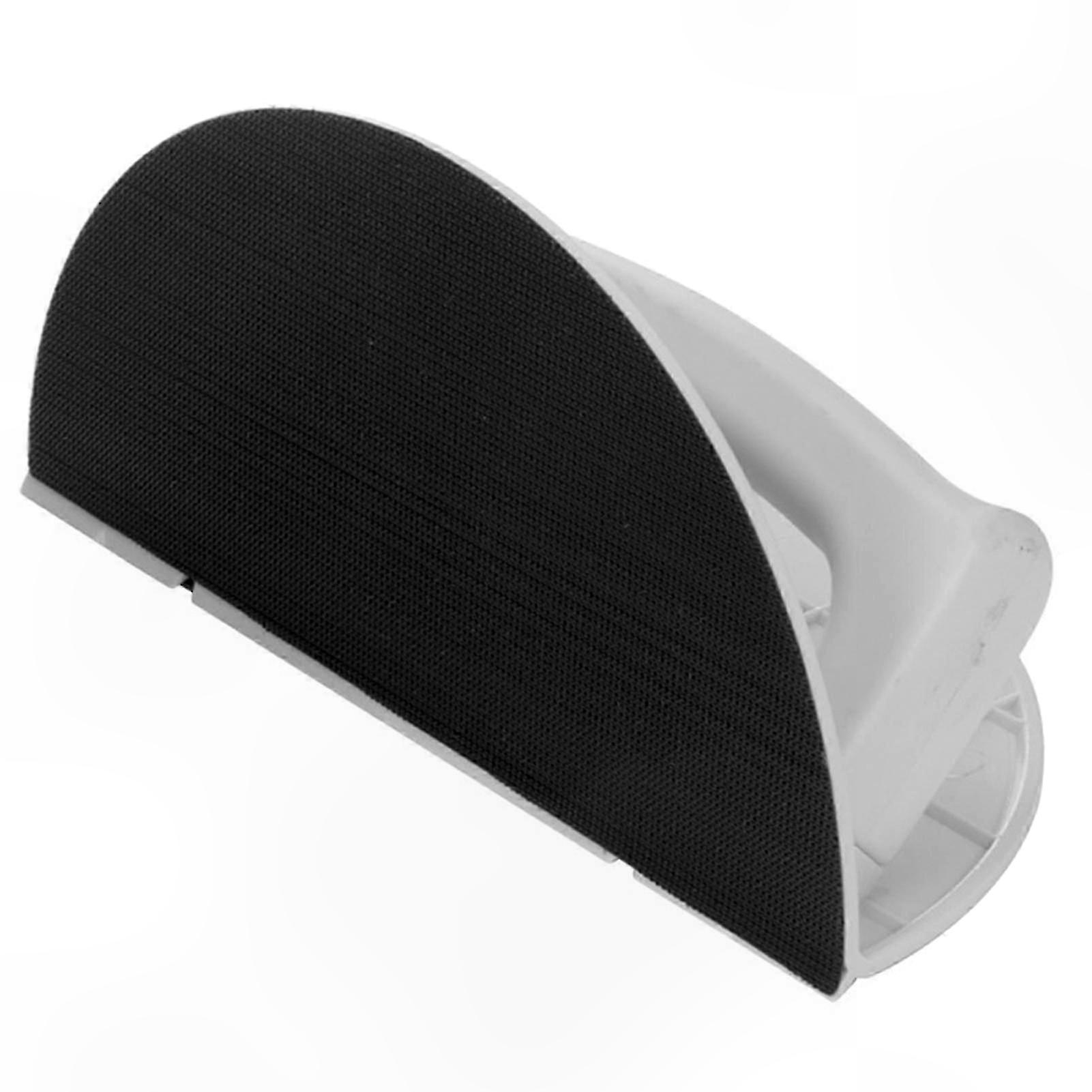 Semi-Circular Sanding Tool for Inside Corners with Sandpaper Functionality