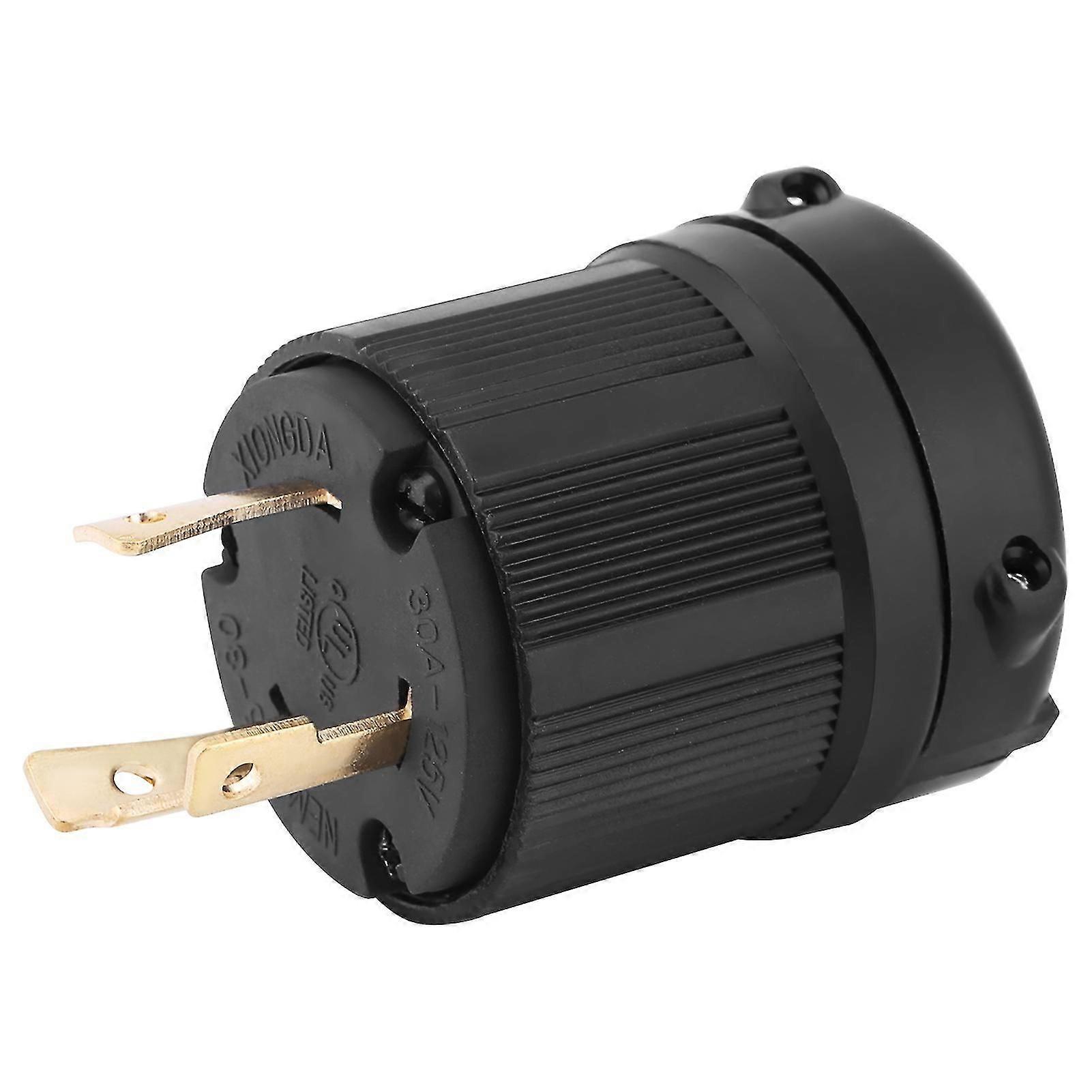 Plug NEMA L5-30 30A 125V 3 Wire Twist Lock Electrical Plug Connector
