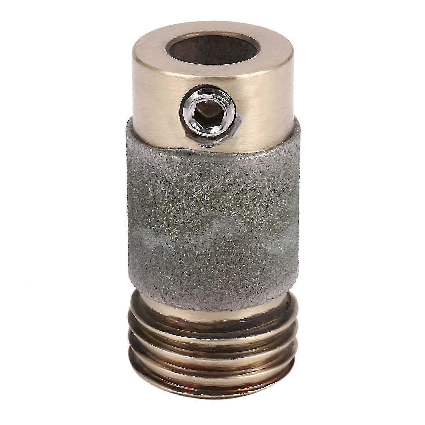 Cabeça de retificação de diamante de 5/8 polegadas, broca de cobre helicoidal para polimento de cerâmica de vidro