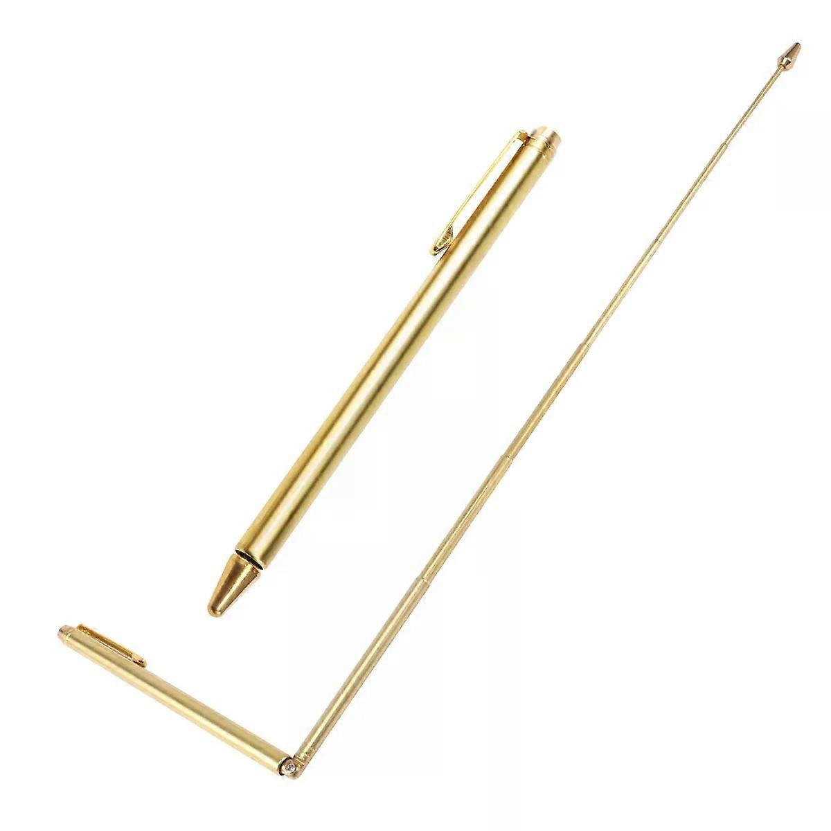 2PCS Dowsing Rods Retractable Divining Rods Portable Pen Shape L Rods for Tools Divining Water Etc